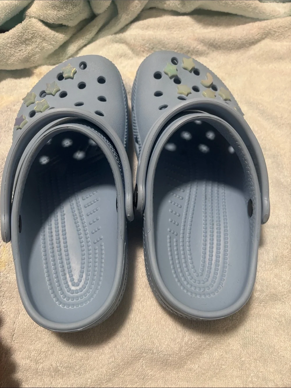 CROCS light blue
